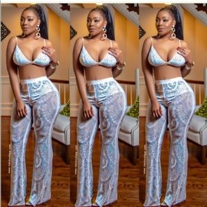 White two piece set - Medium